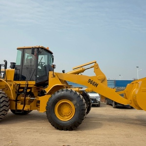 Cargadora de Ruedas Usada CAT 966H, Cargadora Grande con Gran Potencia y Rendimiento Estable, Maquinaria para Movimiento de Tierras, Buen Precio de Venta - Product Image 3