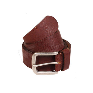 Cinturón de Cuero Vacuno Genuino con Hebilla de Camuflaje Vintage para Hombre, Venta al Por Mayor de Fábrica, Alta Calidad, Ecológico y Duradero - Product Image 2