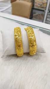 MALI SENEGAL-pulsera chapada en oro para mujer, brazaletes, anillos, pendientes para mujer africana, ropa de fiesta regular, 1 gramos - Product Image 4