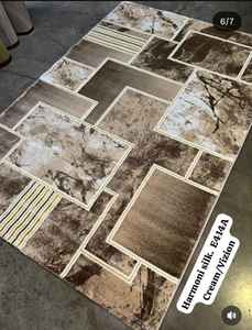 Alfombra turca Adiva de pelo largo, acolchada, de poliéster, hecha a máquina, diseño tradicional. - Product Image 4