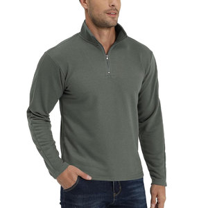 Chándal deportivo para hombre con cremallera completa y logotipo personalizado, chándal deportivo informal con cuello con capucha, ropa deportiva de poliéster con patrón sólido - Product Image 2