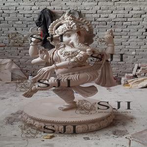 พระพิฆเนศไฟเบอร์แบบตั้งสำหรับตกแต่งงานแต่งงาน - Product Image 2