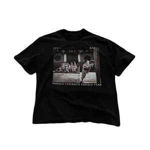 T-shirt unisexe personnalisé sérigraphié en soie 100% coton pour les équipes de promotions d'événements ou un usage professionnel - Product Image 4