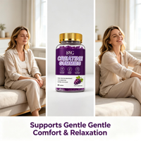 Gummies de Créatine Monohydrate Premium SYC à Absorption Élevée, Véganes, Complément Alimentaire à Croquer, 60 Unités, Marque Privée, Vente en Gros