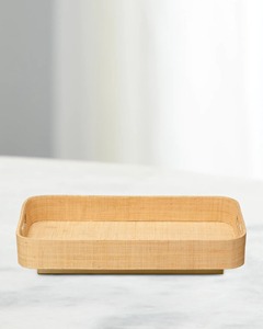 ถาดเสิร์ฟอาหารดีไซน์โค้งถาดทำมือสุดหรูสำหรับชากาแฟและของขบเคี้ยวเหมาะสำหรับห้องครัวโต๊ะรับประทานอาหารและใช้ตกแต่งบ้าน - Product Image 3