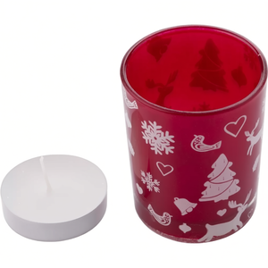 Lanternes et pots à bougies en verre personnalisés Kirsten – Gadget - Product Image 3