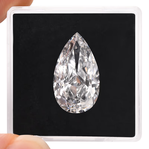 Diamante Cultivado en Laboratorio CVD de Corte Pera de 1 Quilate, Color F, Claridad VVS1, Certificado IGI, Marca Ruha, Joyería de Compromiso - Product Image 3