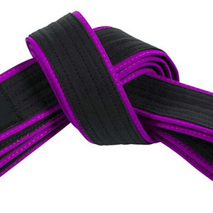 High Quality Professional Martial Arts Karate Belts Solid Color with Good Selling Karate Bjj Belts Durable Cotton <b>Material</b> - Product Image 5