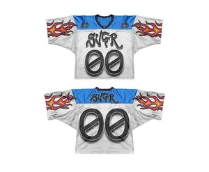Nueva temporada Low Moq Diseña tu propio jersey de fútbol americano personalizado de fábrica todo sublimación poliéster hombres Boxy Fit Jersey - Product Image 5