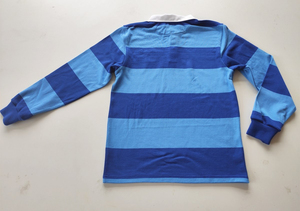 Conception personnalisée Souper Coton Rayure Vintage Rugby Uniforme Polo Coton Rugby Polos Manches Longues T Shirt pour Hommes - Product Image 5