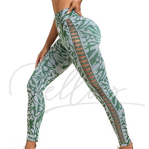 <b>High</b> Quality Women's <b>Leggings</b> <b>High</b> <b>Waist</b> Stretch Fabric Spandex/Polyester Material Tummy Control <b>Pockets</b>-Made Pakistan All - Product Image 4