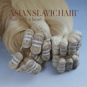 Cheveux vierges 100% avec extensions de cheveux de trame Cheveux crus de qualité supérieure du Vietnam de Asianslavichair - Product Image 4