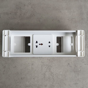 Organisateur de bureau sous le bureau A323A, boîte électrique multifonctionnelle 332x112x129mm pour une gestion pratique du câblage - Product Image 5