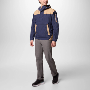Veste coupe-vent à capuche confortable, légère et imperméable pour homme, fermeture éclair, design respirant, saison hivernale, taille personnalisée - Product Image 6