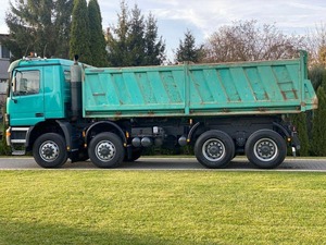 MEILLEURE EXPÉDITION Camion à benne basculante 2002 Mer Cedes B Enz ACTROS 4140 Camion à benne basculante 8X8 Euro 6 Transmission semi-automatique Système hydraulique - Product Image 3