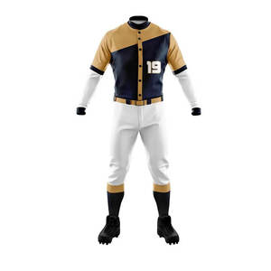Nuevo Uniforme de Béisbol al por Mayor con Etiqueta Personalizada, Diseño Profesional de Moda, a la Demanda del Cliente - Product Image 1