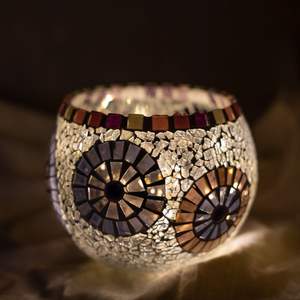 Hot Trend Luxury Home Decorative Mosaic Mother of <b>Pearl</b> Vase Made in Vietnam VCBCV - Product Image 2