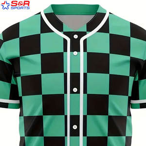 Jersey de béisbol al por mayor nueva llegada jersey de béisbol de poliéster 100% jersey de béisbol personalizado de alta calidad - Product Image 6