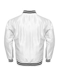 Chaquetas Varsity de Sherpa Casuales de Invierno, Bordadas Personalizadas, con Botones de Osito de Peluche, Unisex, de Forro Polar, Servicio OEM 2026 - Product Image 5