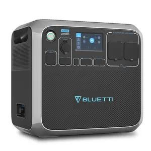 Bluetti便携式LifePO4电池太阳能电站太阳能储能2kw家用户外使用