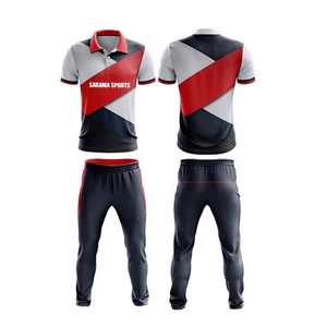 Vêtements de cricket personnalisés de haute qualité, uniformes de cricket avec maillots et pantalons pour la vente en ligne au Pakistan - Product Image 1
