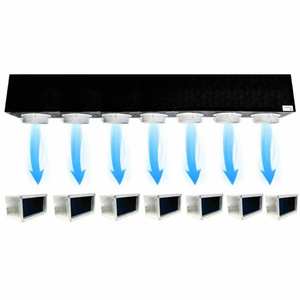 Kit Completo de Plenum con Ductos de Espuma de Poliuretano de 7 Zonas con Ventilación para Sistemas HVAC - Product Image 1