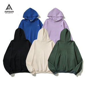 Sudadera con Capucha AIFRAN Multicolor, Gruesa, de 400 g/m², para Hombre, Hombros Caídos, Corte Cuadrado, Lisa, Estilo Urbano, Personalizable, Tech Pack - Product Image 5