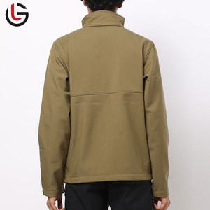 Vente chaude 2025 Softshell Veste Pleine Fermeture Éclair Softshell Veste Conception Personnalisée Imperméable Hommes Softshell Veste - Product Image 4