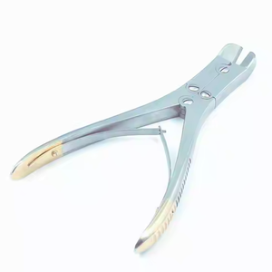 TC Gold Implant Veterinary Instrument Plate Pin Alicates de corte con características de corte lateral y final de SurgiRight Instrument - Product Image 6