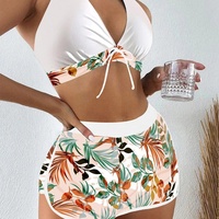 Traje de Baño Bikini Brasileño de Dos Piezas Personalizado 2026, Diseño de Chica Desnuda, Sexy, para Mujer, en Algodón/Fibra de Bambú, Secado Rápido