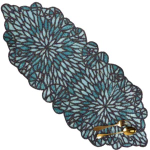 Chất Lượng Cao Sang Trọng Đính Cườm Runner Hoa Phức tạp Thêu Thân Thiện Với Môi Tùy Chỉnh Complimented Miễn Phí Placemat-Cổ Điển - Product Image 3