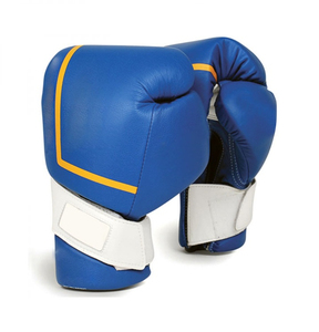 Gants de boxe Muay Thai en cuir 7oz personnalisés gants de combat d'entraînement UFC demi-doigt paume ouverte avec poignées - Product Image 2