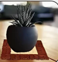 Lot de 4 Vases Carrés en Bambou Faits Main, Design Abstrait Art Déco, Écologiques, Prix de Gros ECOWOODIES pour Décoration Intérieure