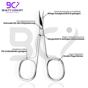 Ciseaux à ongles en acier inoxydable fabriqués au Pakistan vente chaude Service OEM meilleurs soins de beauté manucure à cuticules - Product Image 2