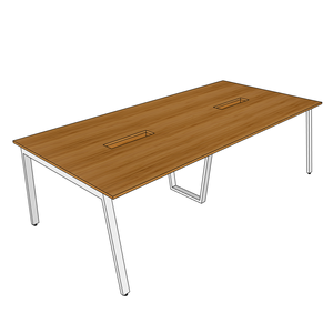 โต๊ะประชุมสำนักงานสไตล์มินิมอลทันสมัย Aton ขนาด 240x120 ซม. รุ่น BFATB016 - Product Image 4
