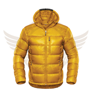 Chaqueta de bombardero de burbujas de invierno superbrillante para hombre, impermeable, transpirable, con cuello levantado, logotipo frontal personalizable, acolchado grueso, venta al por mayor - Product Image 1