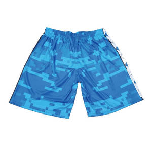 Shorts de basket-ball athlétiques pour hommes en toile, respirants, à devant uni, personnalisables, faible MOQ, vente en gros, fournisseur - Product Image 1
