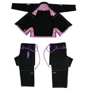 Nouveau Kimono de Jiu-Jitsu (BJJ) unisexe en coton 100% respirant, Ripstop renforcé 10 oz, 460 g/m², motif vague perlée - Product Image 1