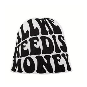 Confortable Beanie lettre Jacquard tricoté personnalisé votre Logo à revers sport Jacquard tricoté Beanie mode hiver jacquard Beanie - Product Image 5