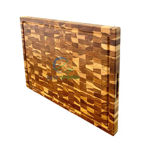 Planche à découper en teck durable-antibactérien, durable, pour la maison et le restaurant fabriqué au Vietnam - Product Image 5