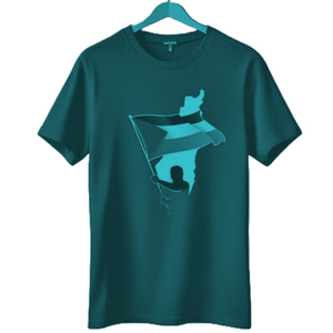 เสื้อยืดผู้ชายแขนสั้นผ้าคอตตอนแห้งเร็ว100% โลโก้ด้านหน้าปรับแต่งได้ - Product Image 4