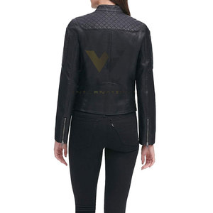 Solid Color <b>Women</b> Leather <b>Jacket</b> Streetwear <b>Women</b> Leather <b>Jacket</b> High Quality <b>Women</b> Leather <b>Jacket</b> - Product Image 3
