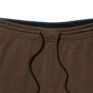 Custom Brown Solid Casual High Drawstring Waist <b>Shorts</b> <b>Men</b> Women Streetwear Cotton Soft Comfy Loose Fit Summer <b>Lounge</b> Bottoms - Product Image 5