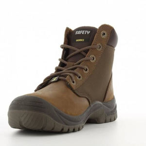 Sepatu Kerja Safety Dakar S3 Coklat Tahan Air dengan Ujung dan Sol Baja - Product Image 2