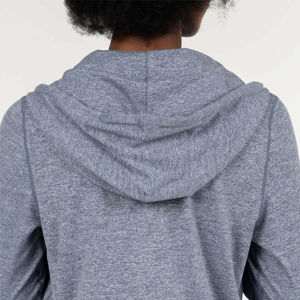 Sweat à capuche zippé personnalisé unisexe respirant anti-rétrécissement anti-rides design avant logo imprimé vêtements d'hiver pour hommes et femmes - Product Image 6