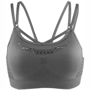 สปอร์ตบราไร้ตะเข็บสำหรับผู้หญิงบราสำหรับใส่วิ่งเล่นกีฬาออกกำลังกายเล่นฟิตเนส - Product Image 2