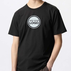 Camisetas de manga corta con cuello redondo, ropa informal de gran tamaño de verano, Camiseta estampada de gran tamaño, camisetas de algodón con timbre pesado para hombres - Product Image 4