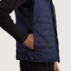 Chaleco Acolchado con Capucha Carlo Blue para Deportes al Aire Libre - Product Image 6
