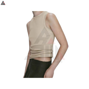 Camiseta sin Mangas Deportiva de Baloncesto Transpirable de Alta Calidad para Mujer, Ropa Deportiva de Punto Juvenil, 100% Algodón en la Parte Delantera - Product Image 5