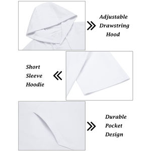 Vente en gros 100% coton Gym Sportswear 2Pcs Set Casual O-Neck Muscle Shirt Fitness Shorts Patchwork Motif Comprimé Plus Size - Product Image 5